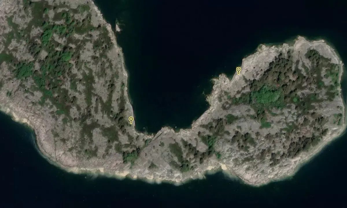 Satelite image of Rangskär