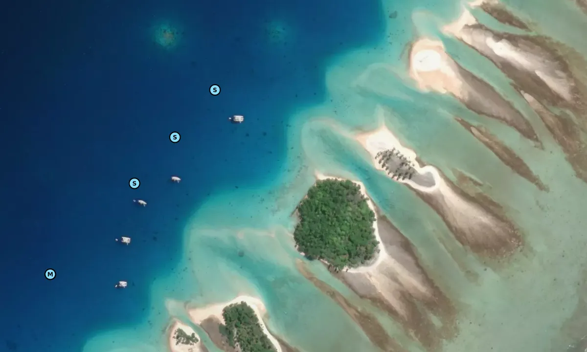 Satelite image of Raroia