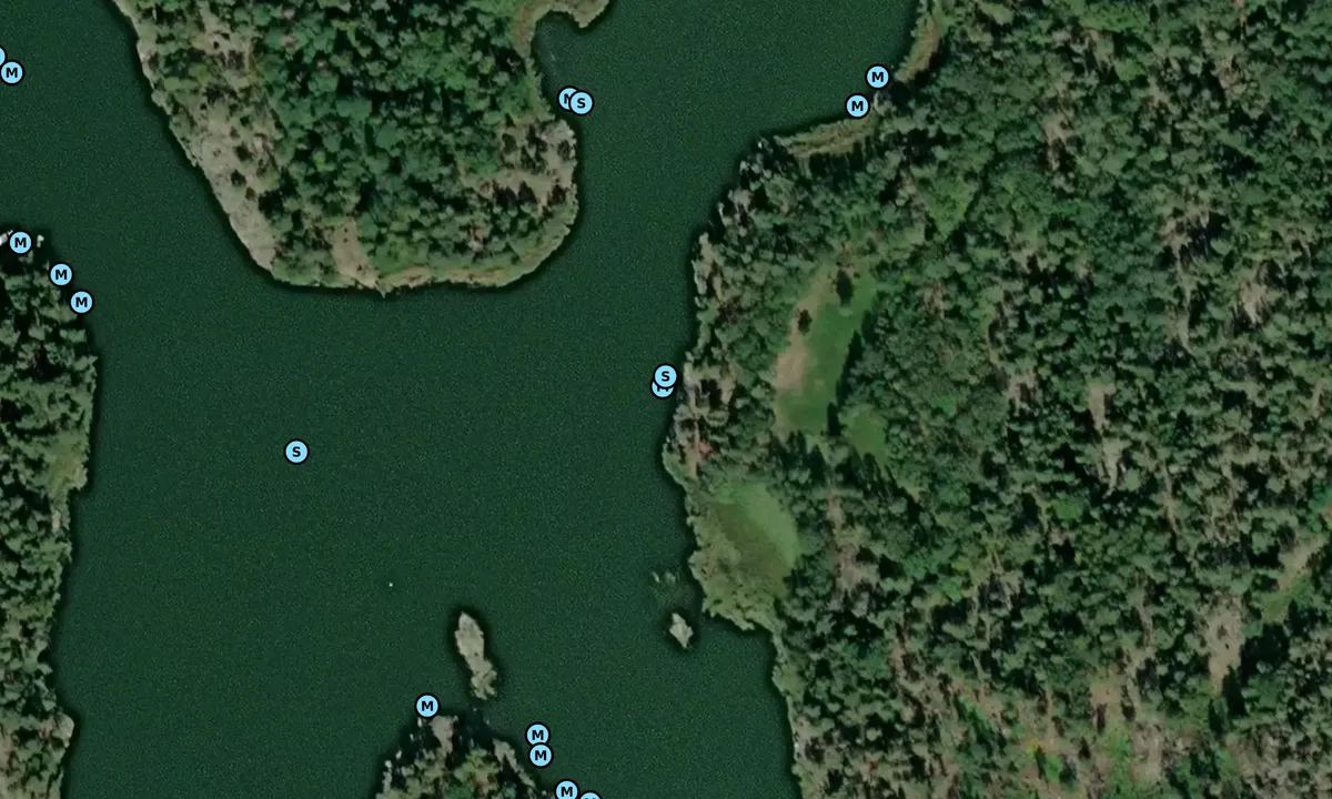 Satelite image of Rassa vikar (Dänholmen)