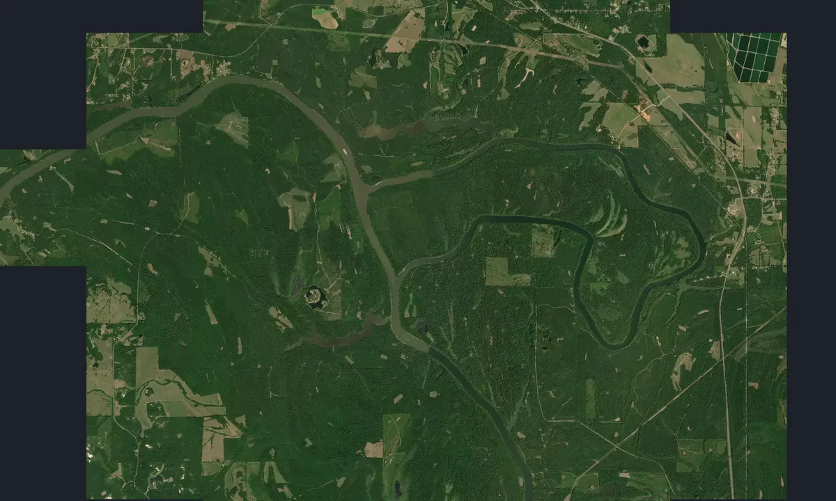 Flyfoto av Rattlesnake Bend - 1