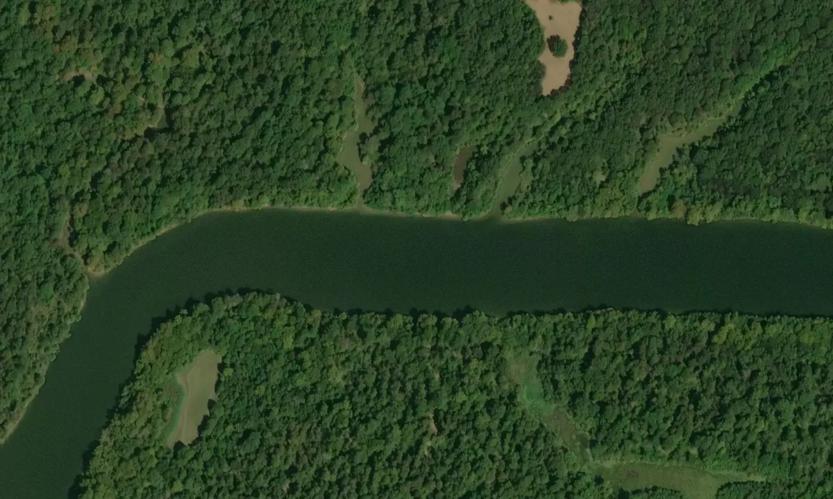 Flyfoto av Rattlesnake Bend 3