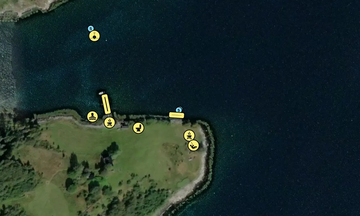 Satelite image of Raudøya