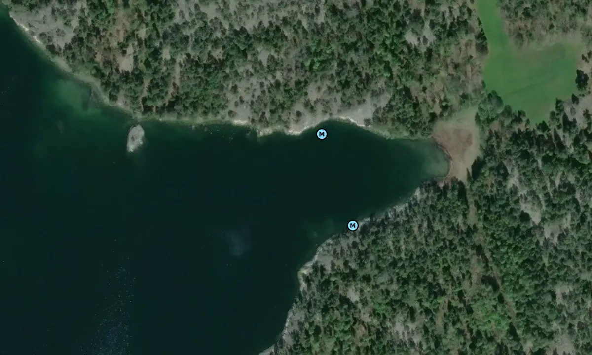 Satelite image of Rävskär