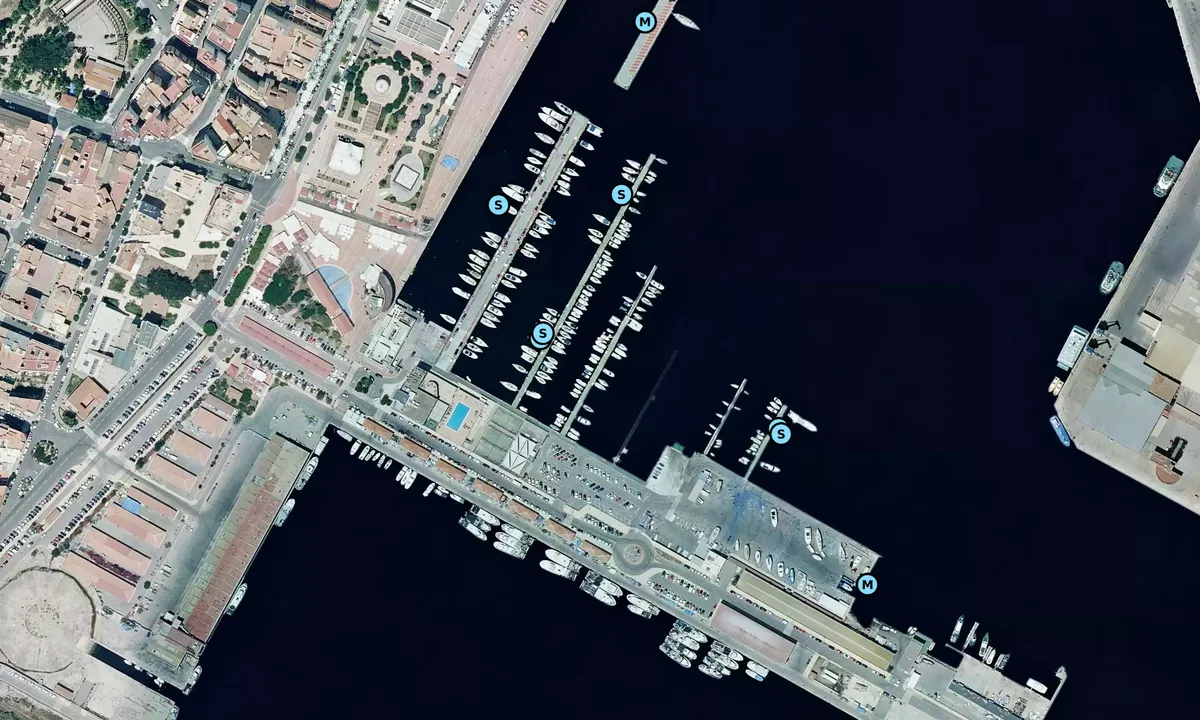 Satelite image of Real Club Náutico Castellon