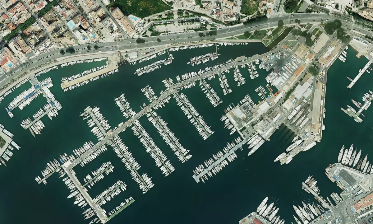 Flyfoto av Real Club Náutico de Palma de Mallorca