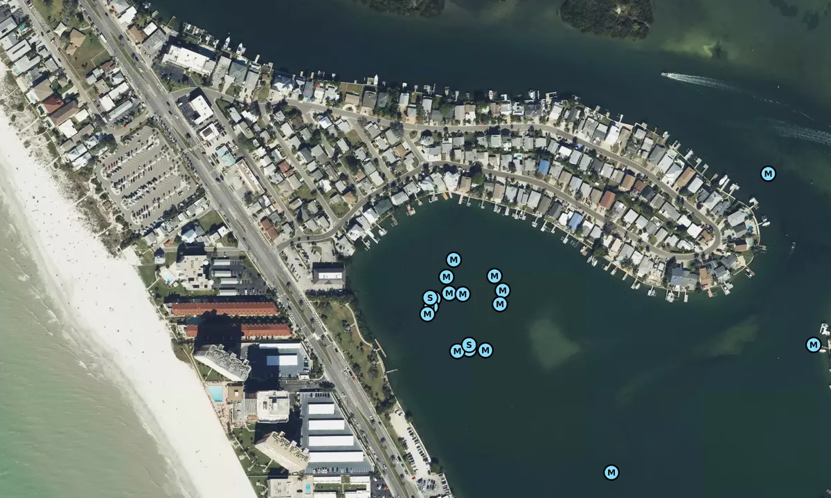 Satelite image of Redington Shores - Pinellas