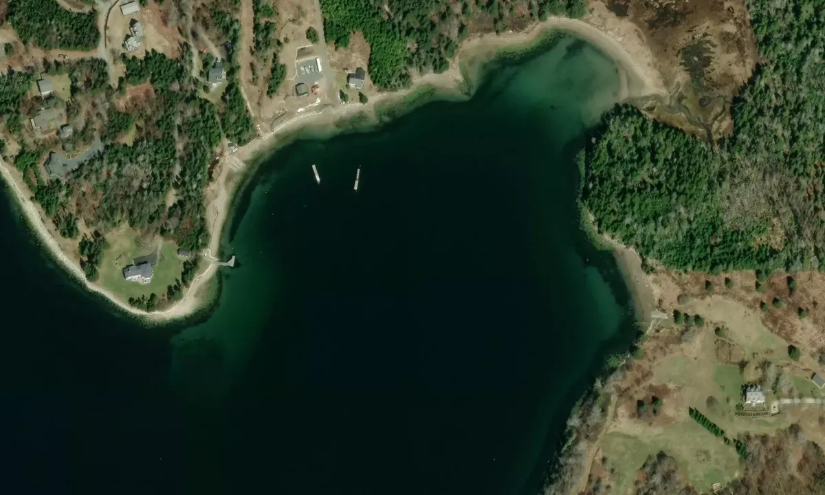 Satelite image of Redmonds Cove