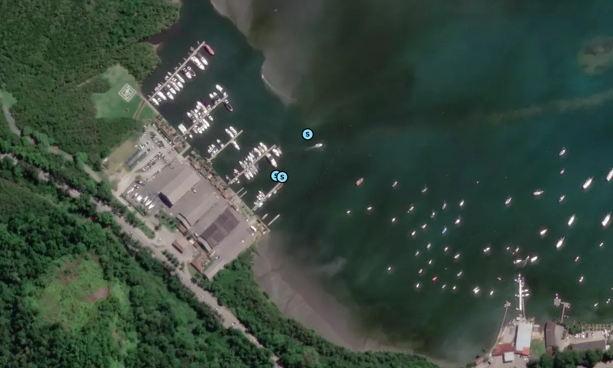 Satelite image of Refugio das Caravelas