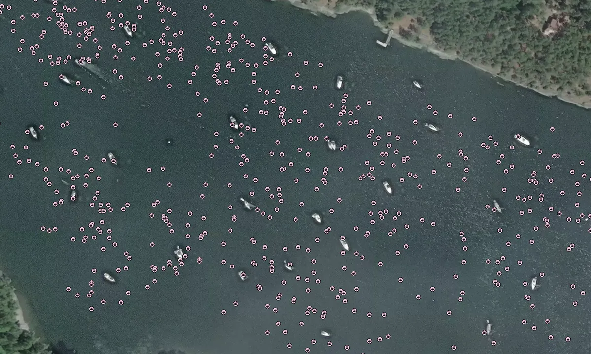Flyfoto av Reid Harbor