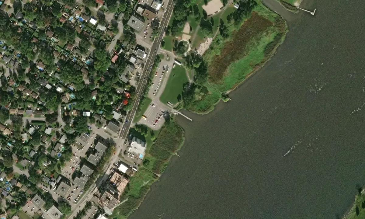 Flyfoto av Repentigny