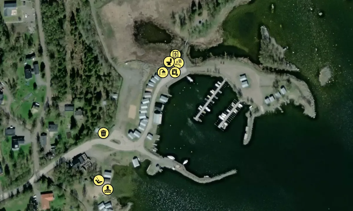 Satelite image of Replot Gästhamn
