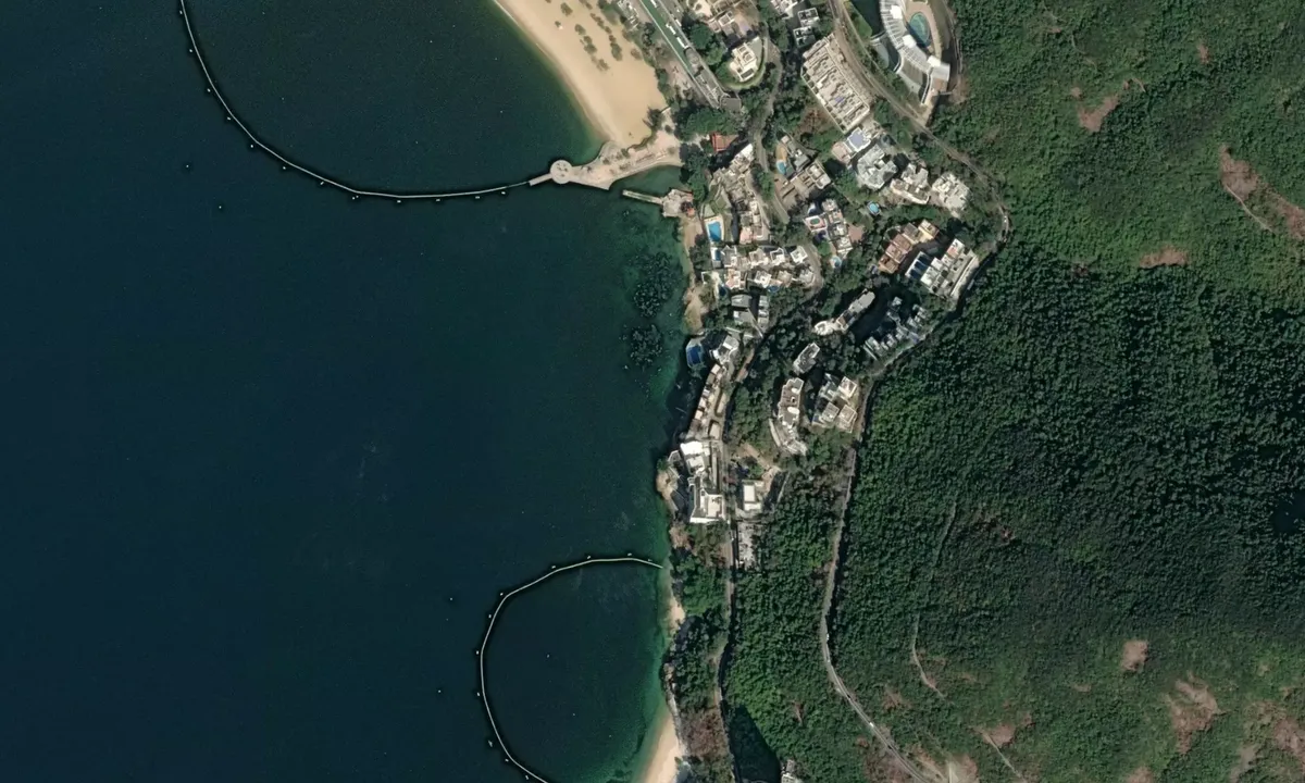 Flyfoto av Repulse Bay