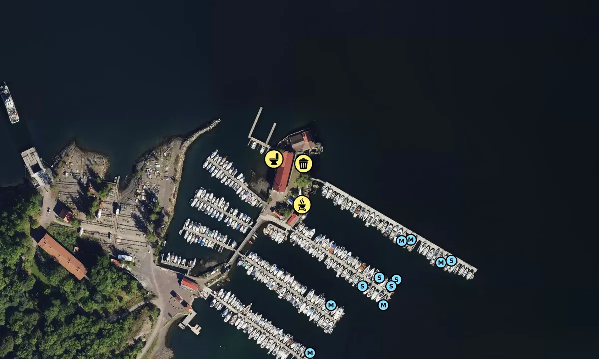 Satelite image of Revierhavnens Baatforening