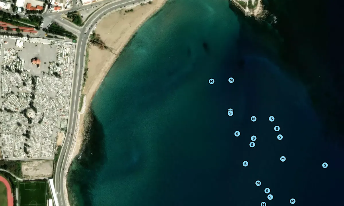 Satelite image of Rhodes Marina - Rhodes