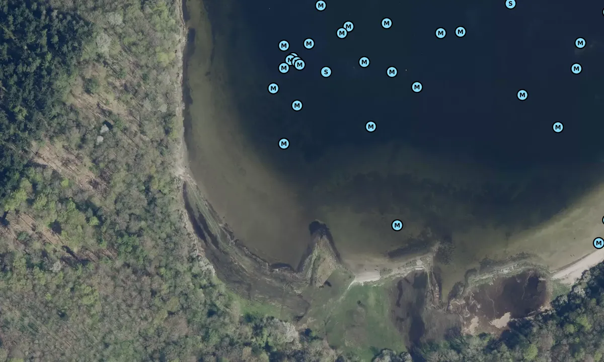 Satelite image of Ringøen bouy