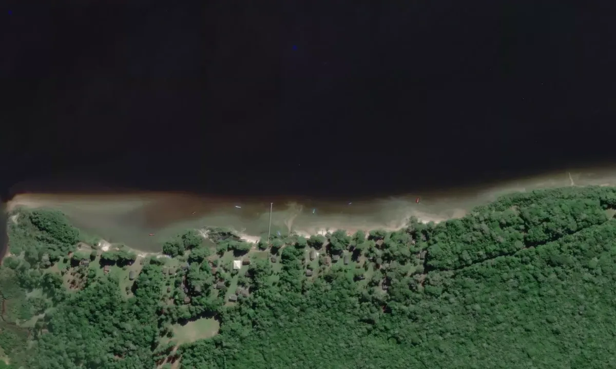 Flyfoto av Rio do Maciel