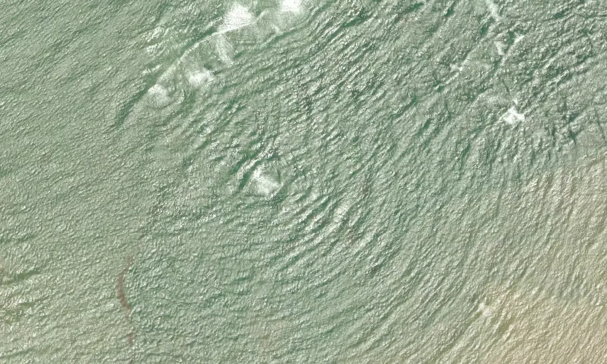 Satelite image of Rio San Juan