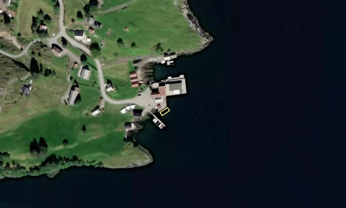 Satelite image of Risnes