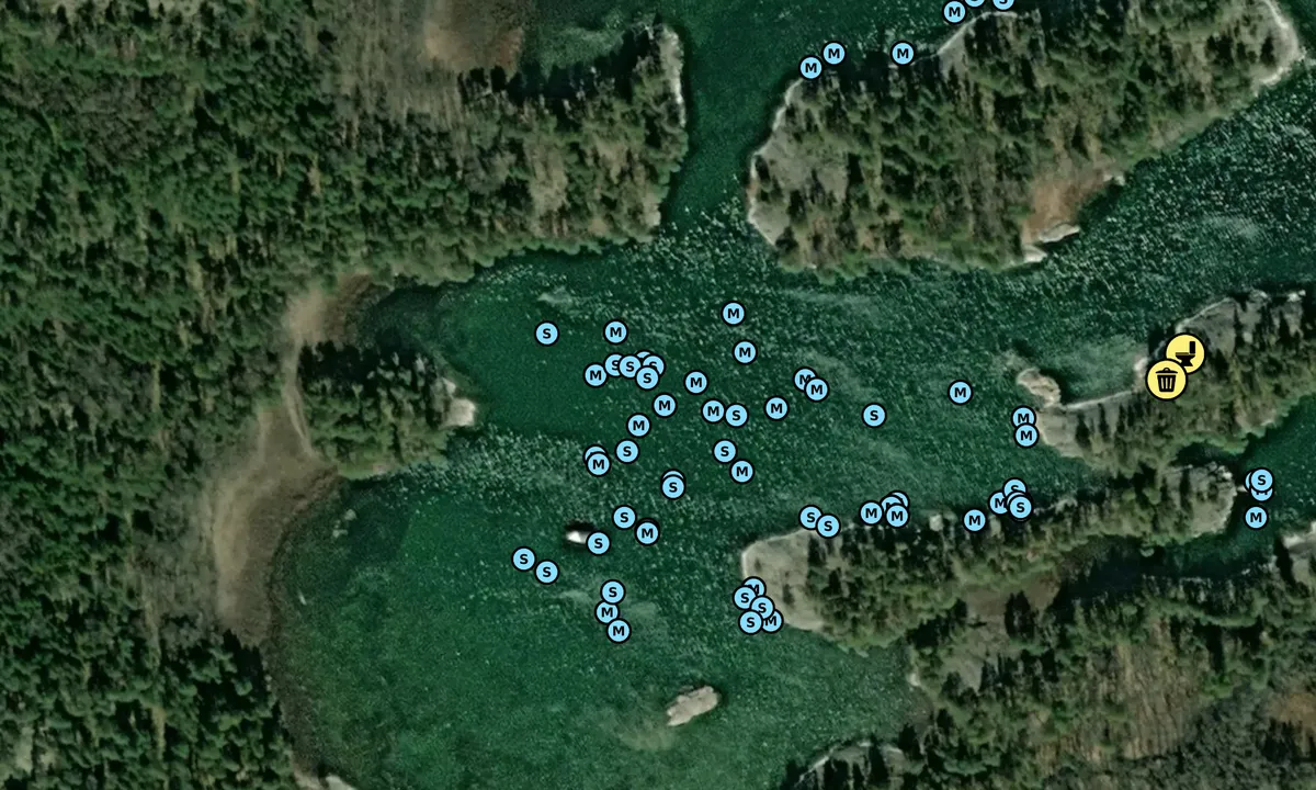 Satelite image of Risö