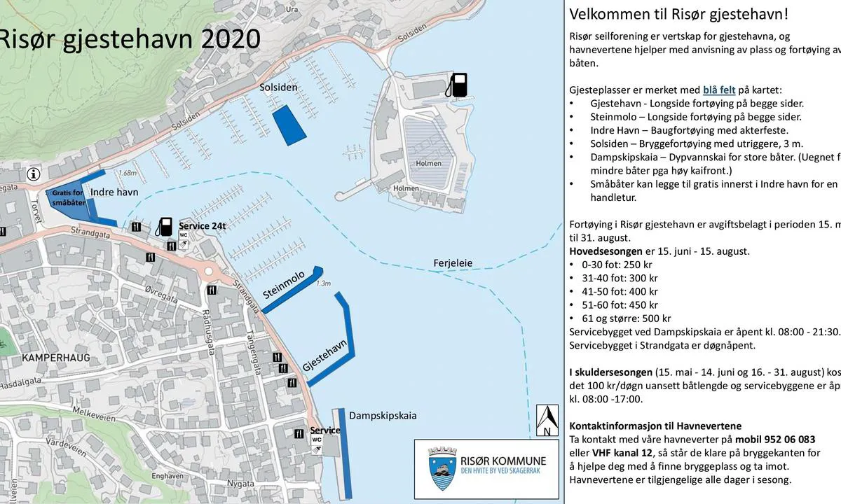 Risør Gjestehavn: {"base": "no", "no": "Kart over gjestehavn plasser", "se": "Karta \u00f6ver g\u00e4sthamnsplatser", "en": "Map of guest harbour berths", "da": "Kort over g\u00e6stehavn pladser"}
