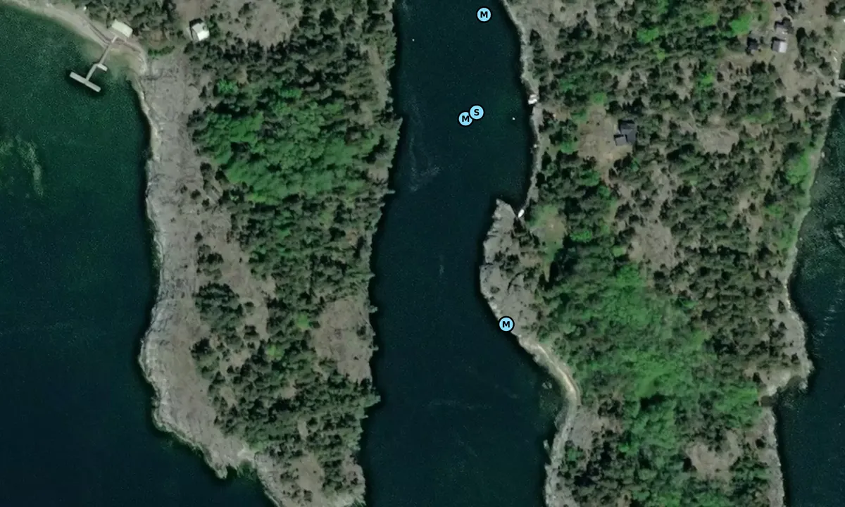 Satelite image of Risselö