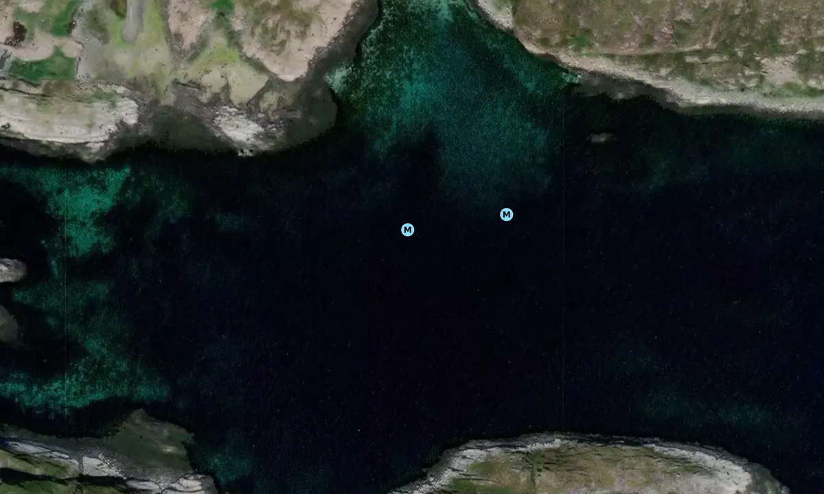 Satelite image of Risværsund