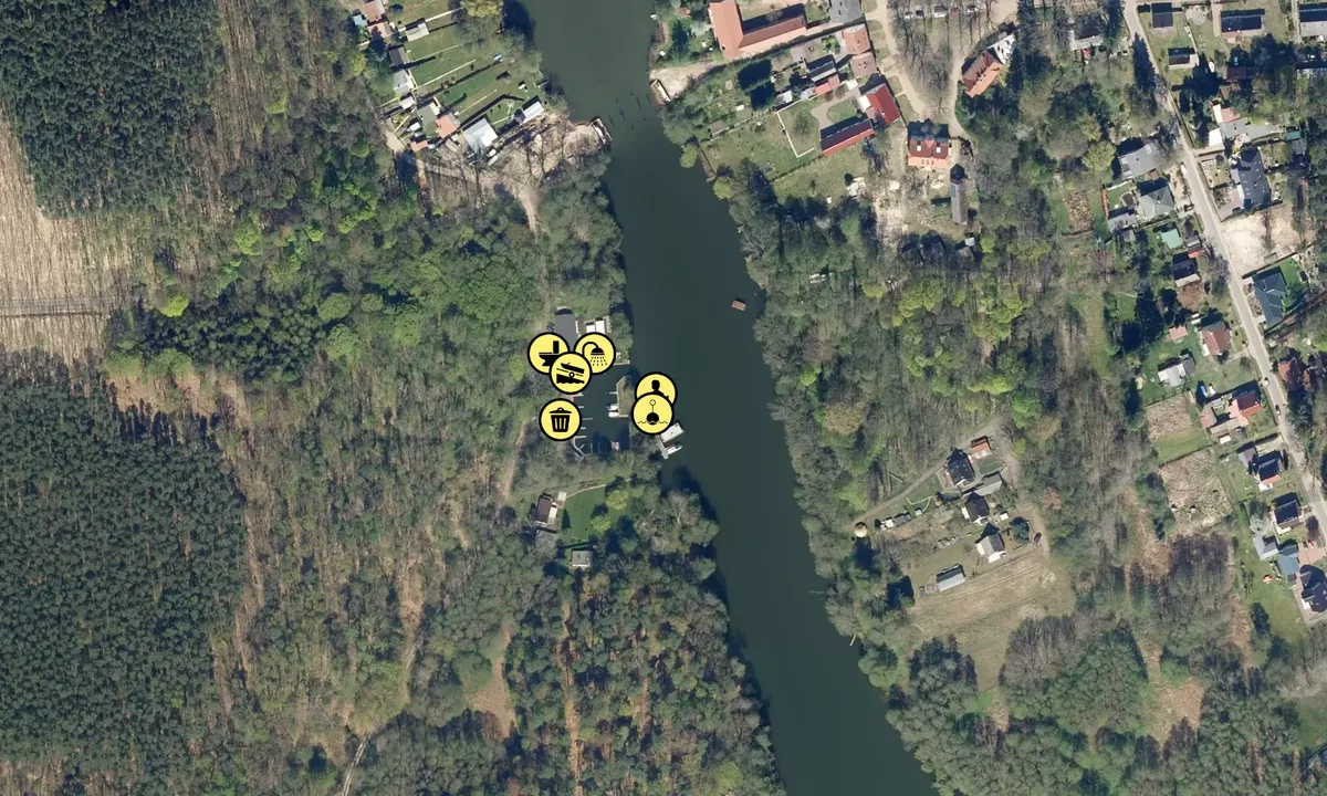 Satelite image of River Cafe Molchow