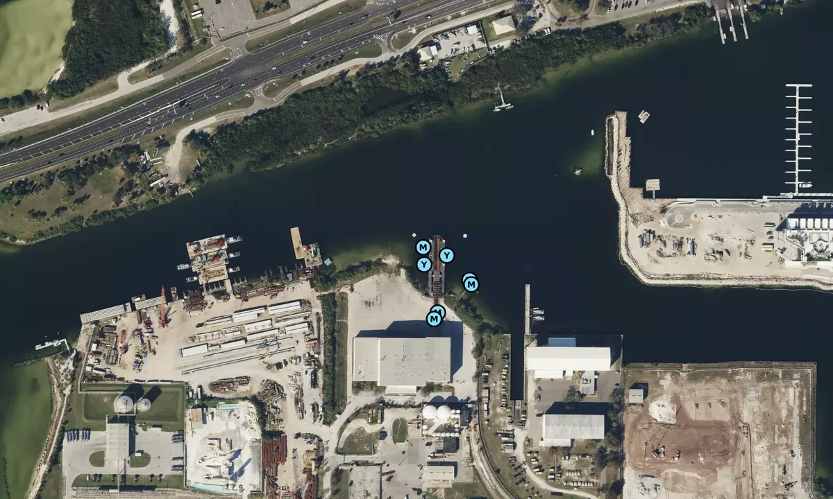 Satelite image of RiverHawk Marine