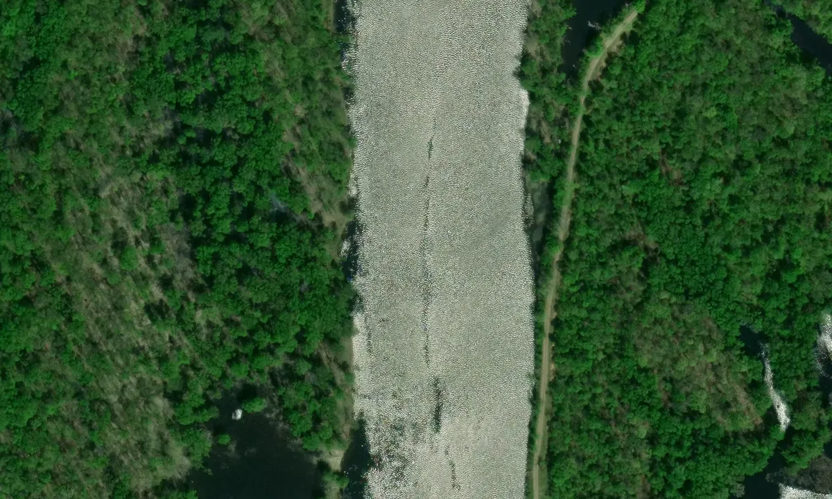 Satelite image of Riviere du Lievre