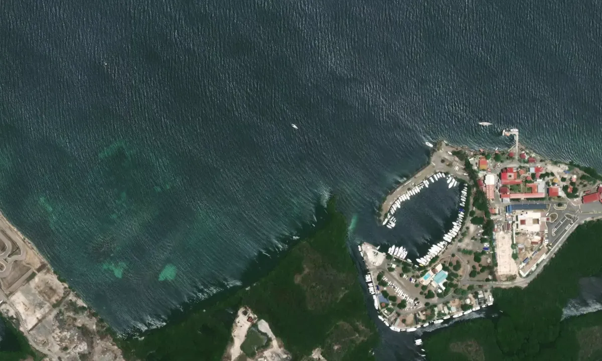 Flyfoto av RJYC (Royal Jamaica Yacht Club)