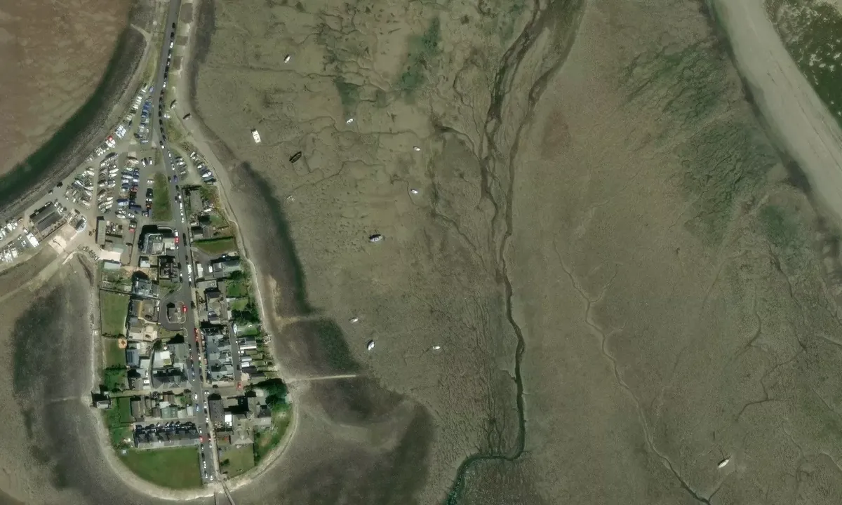 Satelite image of Roa Island