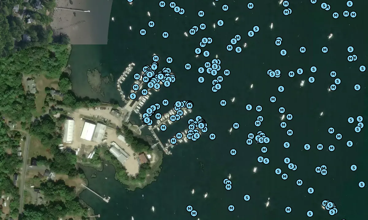 Satelite image of Robinhood Marina