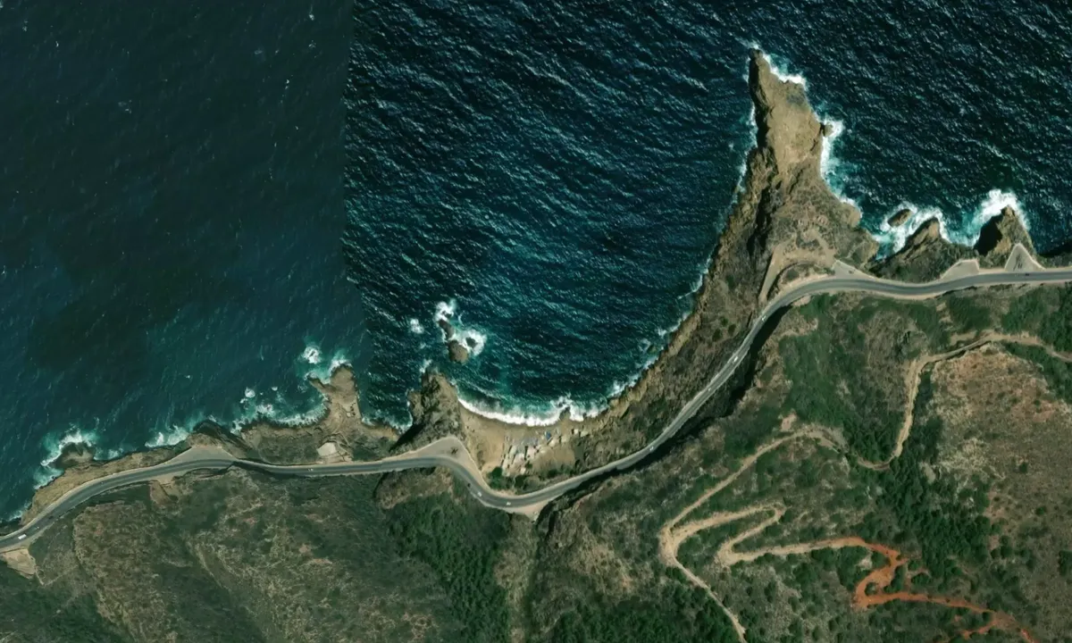 Flyfoto av Rocher la vielle