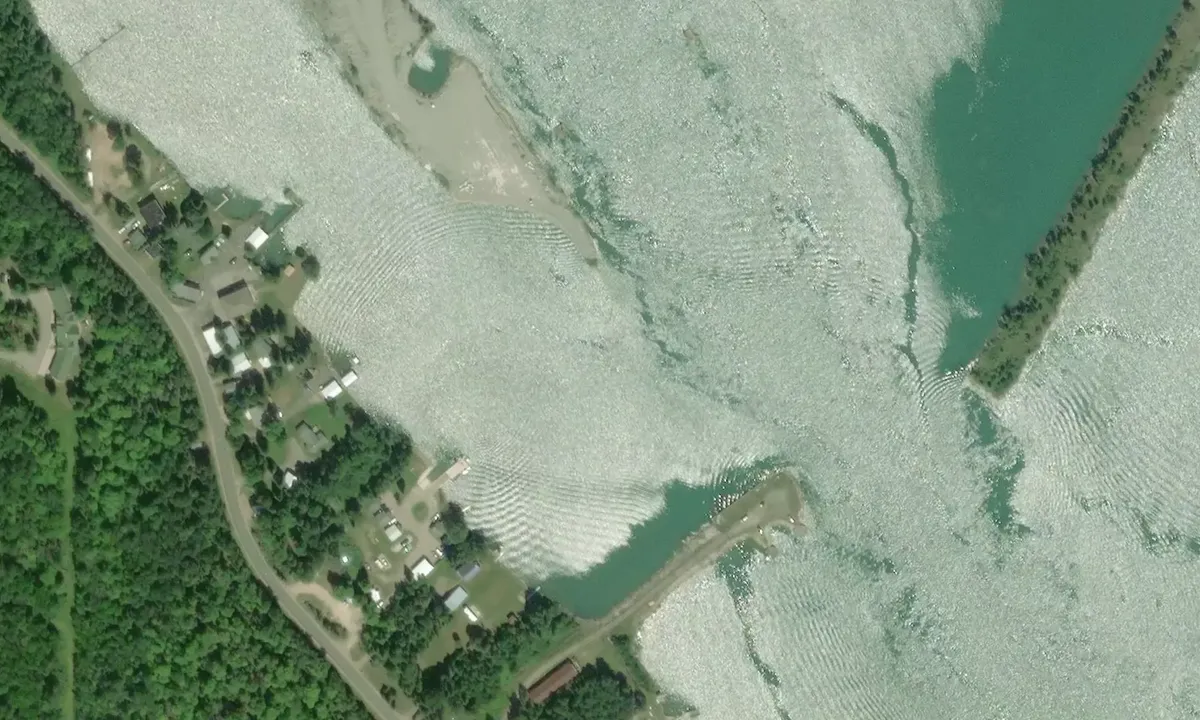 Satelite image of Rock Cut