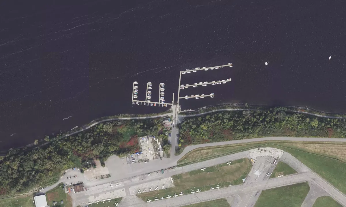 Satelite image of Rockcliffe Yacht Club