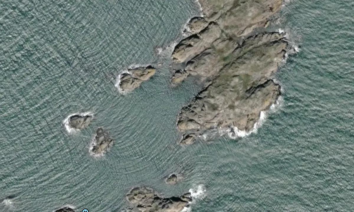 Satelite image of Rockholmen