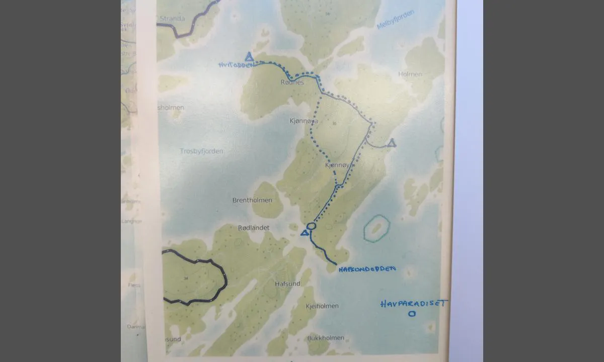 Trosbyfjorden  - Rødneset nord