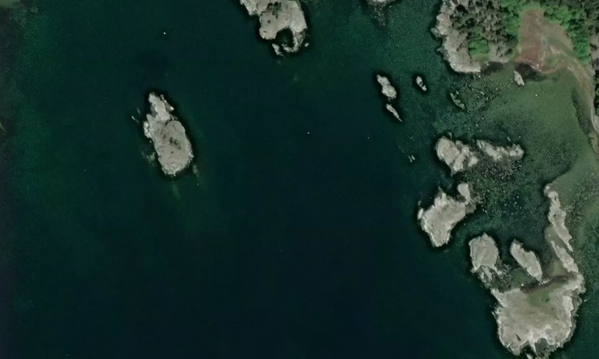 Satelite image of Rödskär - Tobaksholmen
