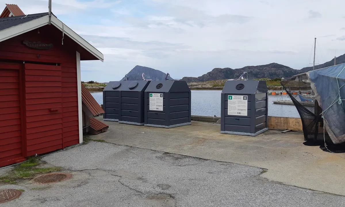 Rognaldsvåg: Boss kan leveres i alle grå dunker på øyen.