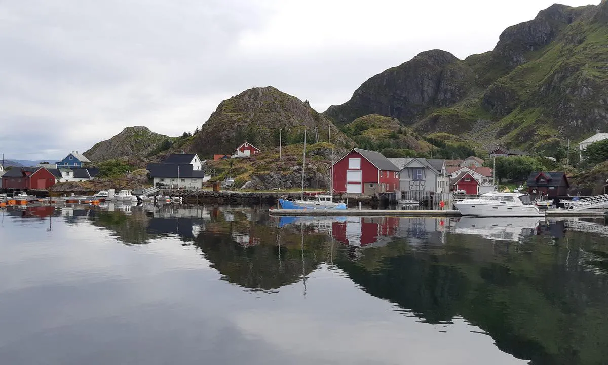 Rognaldsvåg: Gjestebryggen.