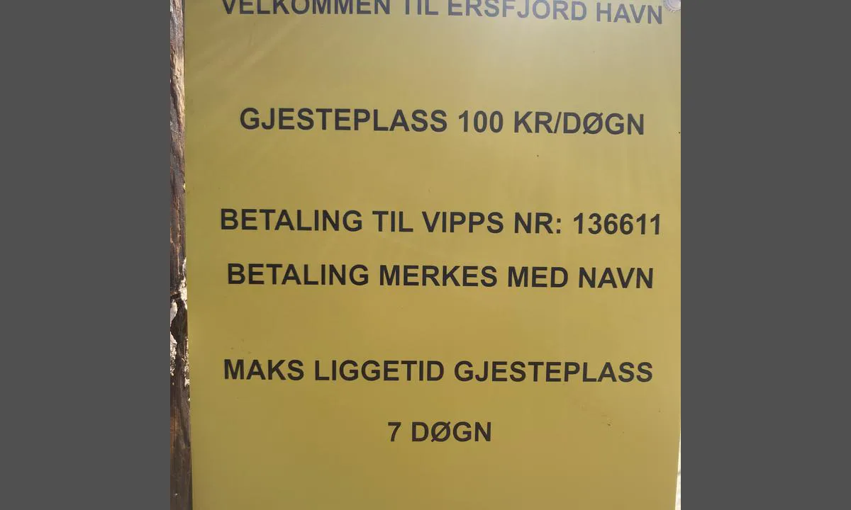 Ersfjord havn