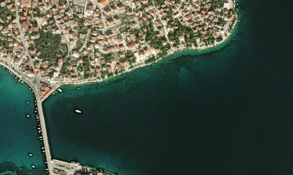 Flyfoto av Rogoznica