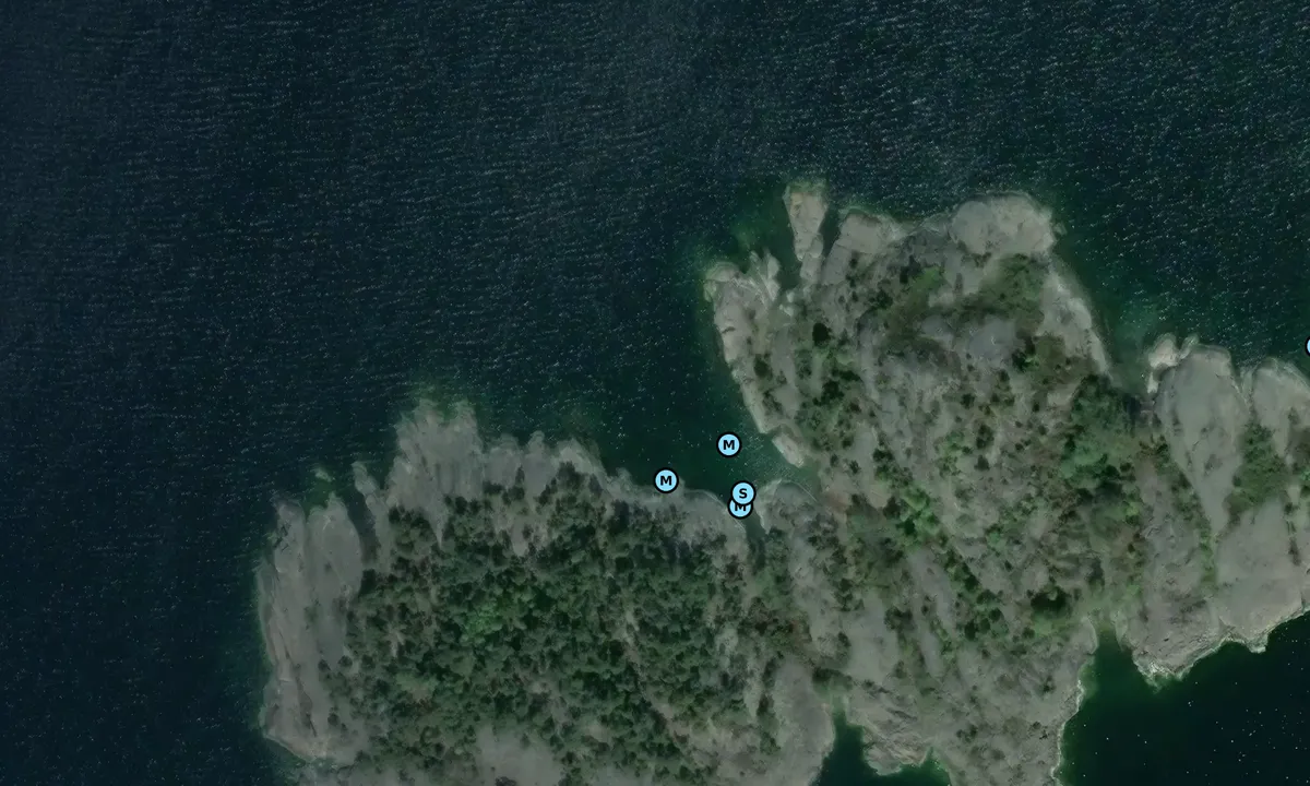 Satelite image of Rökö ö
