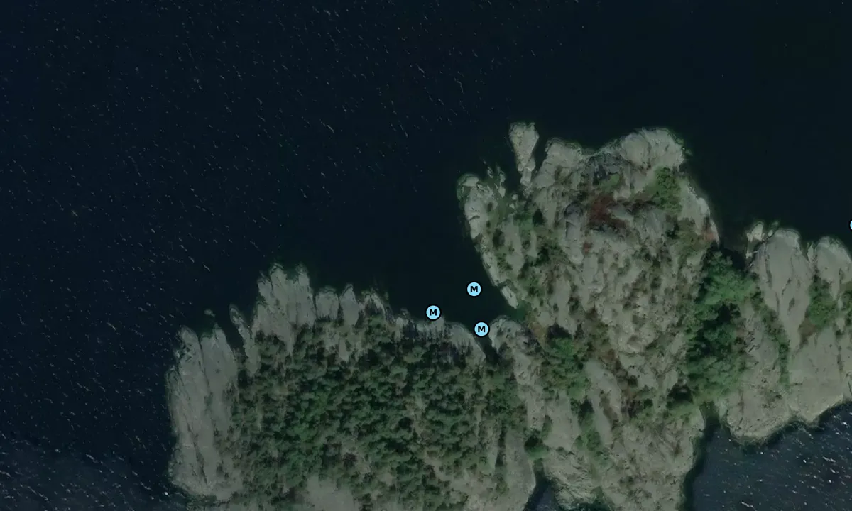 Satelite image of Rökö ö