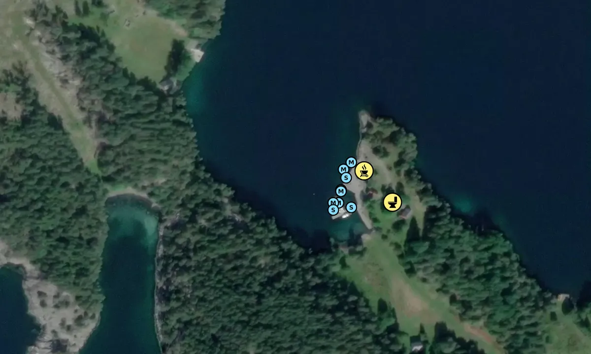 Satelite image of Romsaøyane - Grindanes