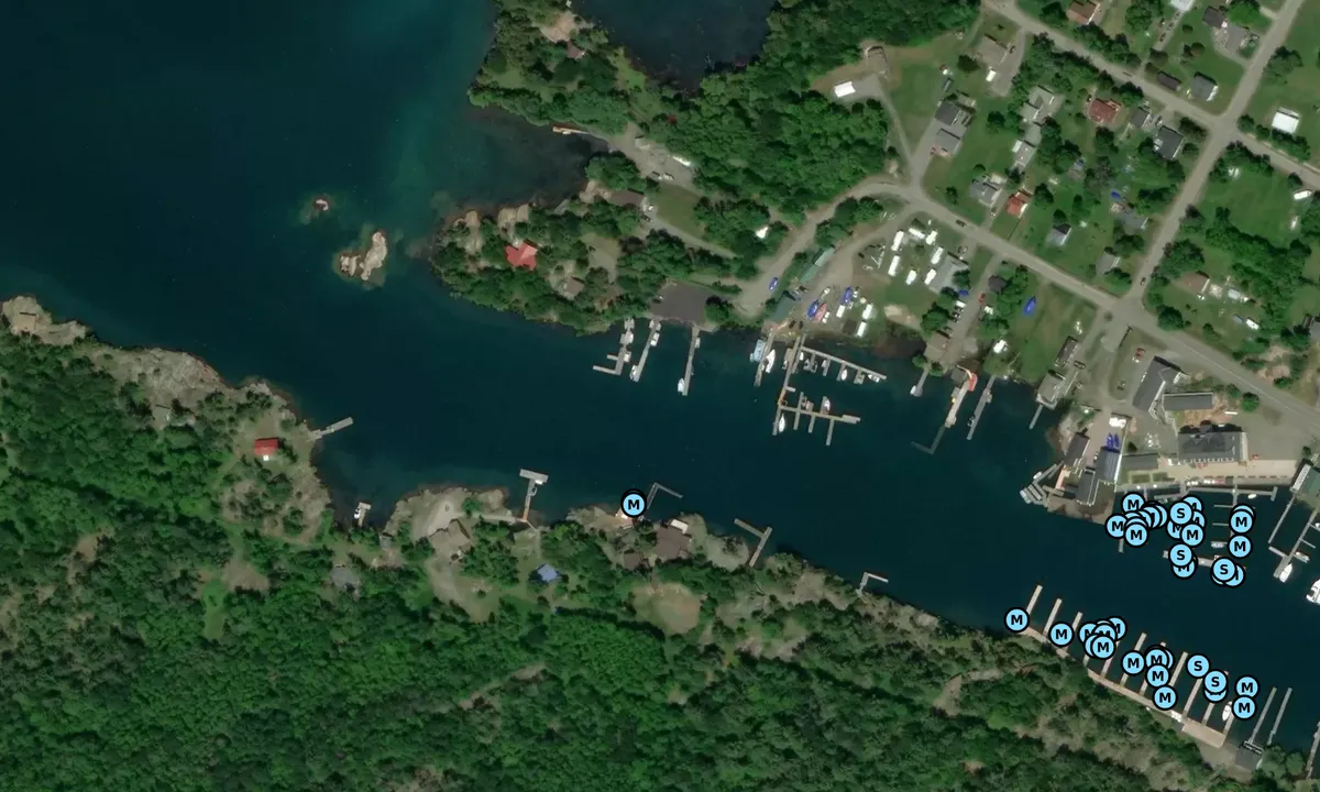 Satelite image of Roques Marina