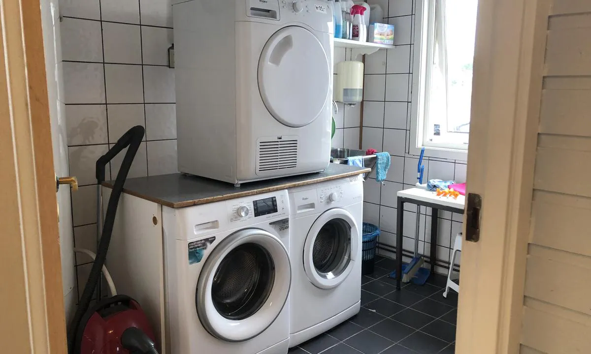 Rørvik Småbåthavn: Vaskemaskin og tørketrommel