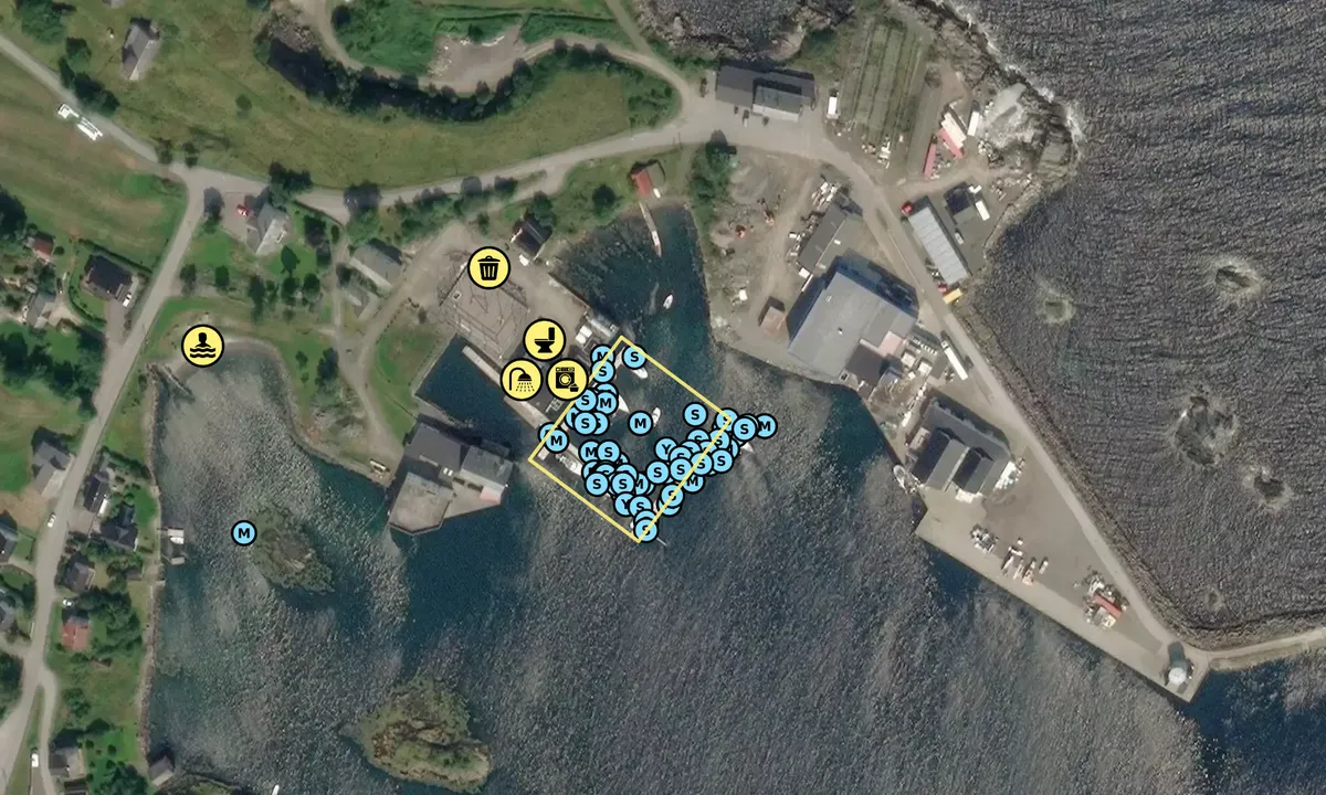 Satelite image of Rosenlund Marina - Sandshamn
