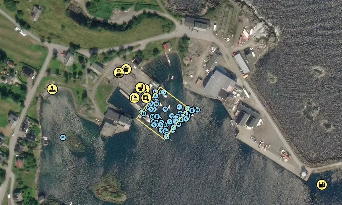 Satelite image of Rosenlund Marina - Sandshamn