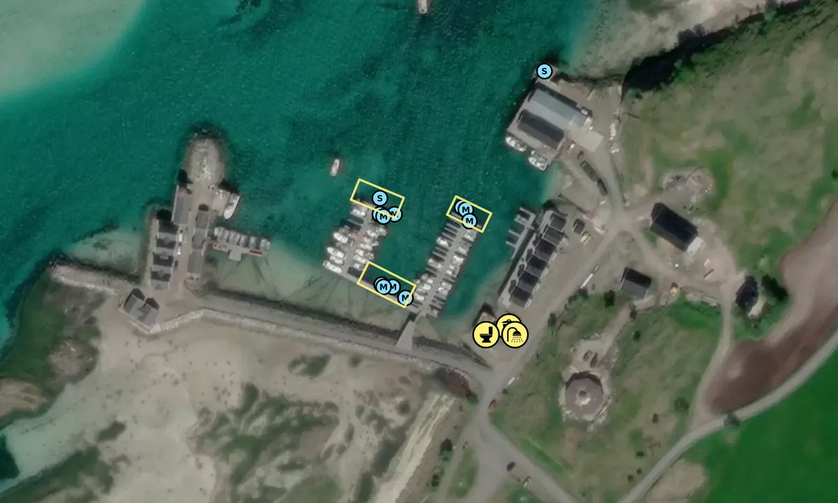 Satelite image of Røssøy Båtforening - Røssøya